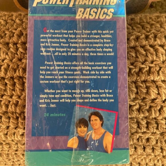 51-(VC) Vintage. Collectible. VHS Tape. Bruce & Kris Jenner. - Picture 2 of 3